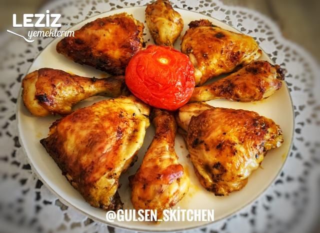 Fırın Poşetinde Tavuk Budu