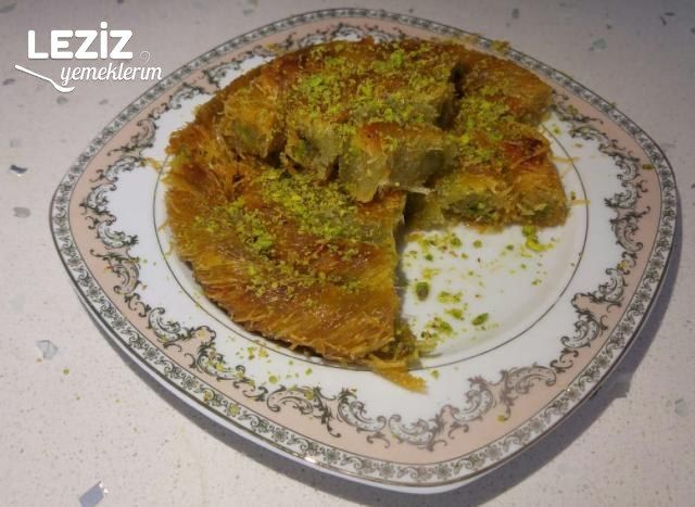 Pastane Usulü Burma Kadayıf (Bütün Aşamalarıyla)