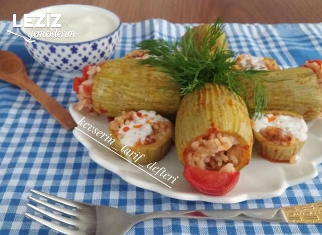 Etli Kabak Dolması Tarifi