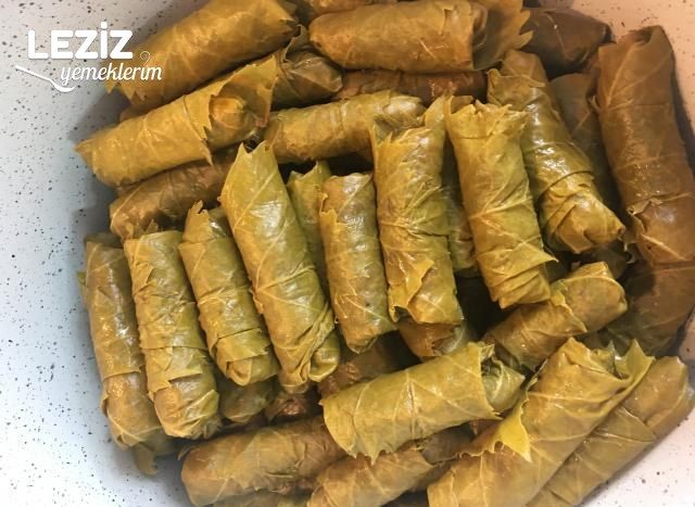 Yeşil Mercimekli Yaprak Sarması