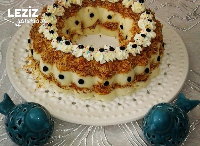 Kadayıflı Muhallebi Tarifi (Nefis)