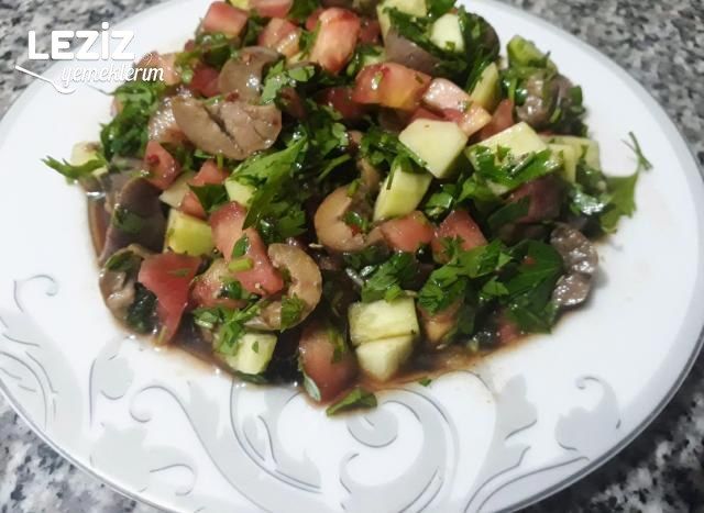 Antakya Usulü Zeytin Salatası