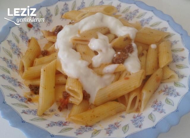 Kıymalı Penne Makarna Tarifi