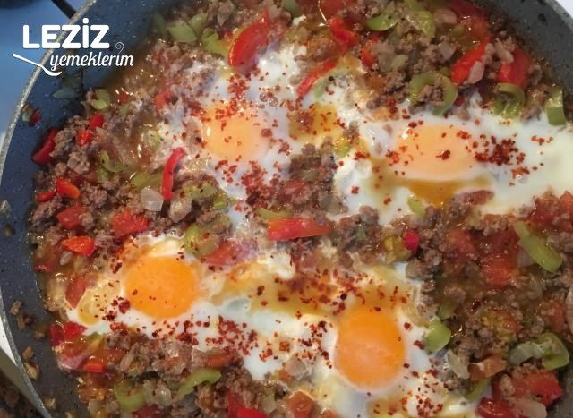 Lezzetli Şahane Kıymalı Yumurta