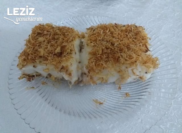 Muhallebili Kadayıf Tarifi (Aşama Fotoğraflarıyla)