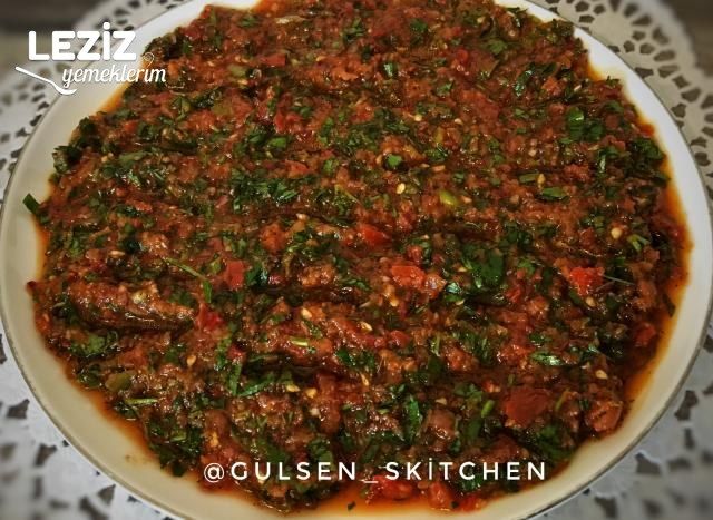 Acılı Ezmenin Tarifi
