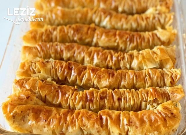 Hazır Yufkadan Burma Baklavası Tarifi