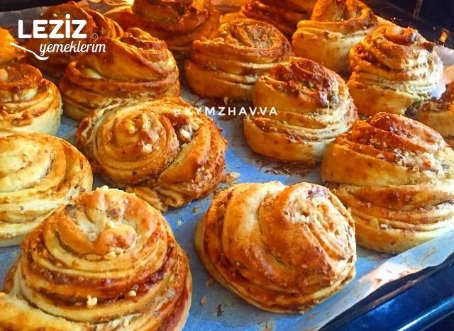 Tahinli Çörek Tarifi (Aşama Aşama Anlatım)