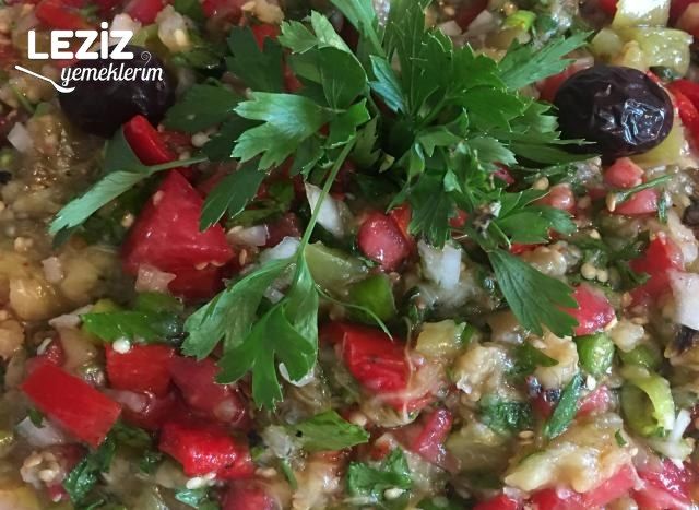 Patlıcanlı Yaz Salatası