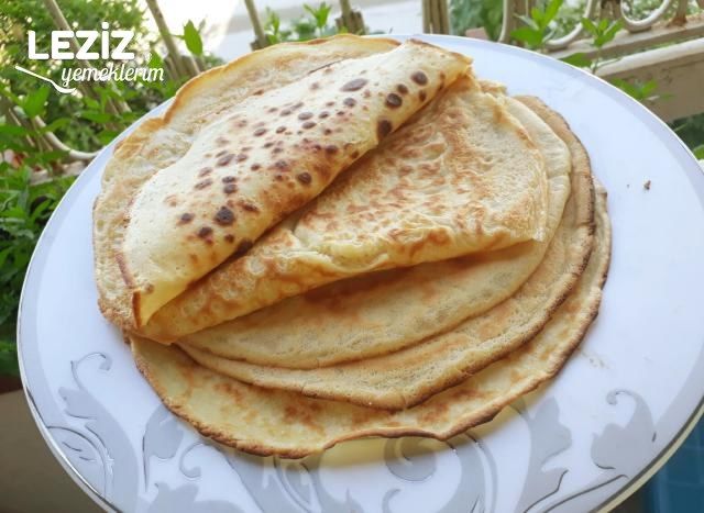 Kahvaltıya Sade Krep