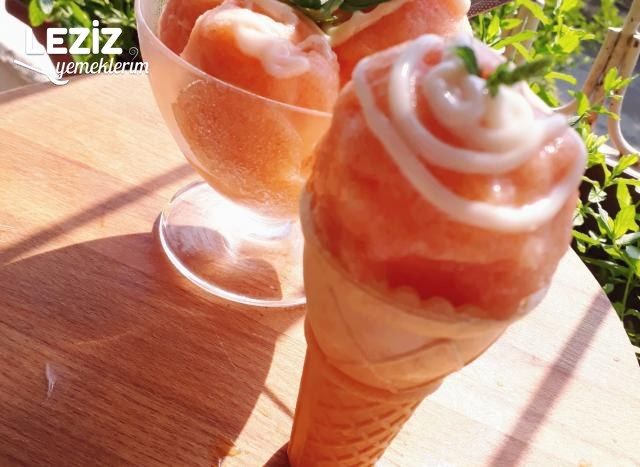 Şeftali Sorbe (Şerbetli Limonlu Eşsiz Lezzetiyle)