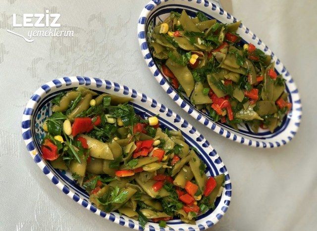 Taze Fasulye Salatası Nasıl Yapılır?