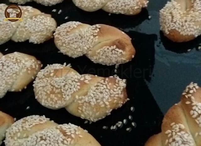 Zeytinyağlı Susamlı Kurabiye