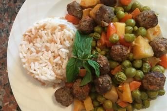 Köfteli Bezelye