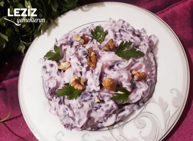 Mor Lahana Mezesi Nasıl Yapılır?