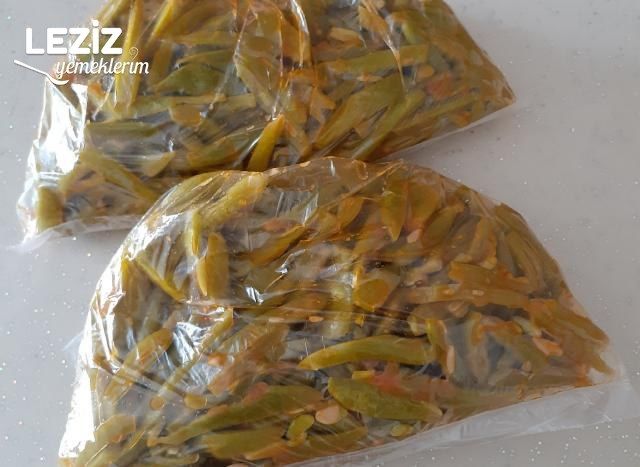Dondurucu İçin Kışlık Taze Fasulye Nasıl Yapılır