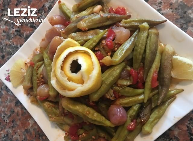 Zeytinyağlı Bamya Yapımı