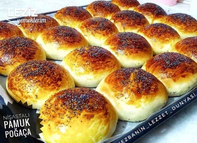 Nişastalı Pamuk Poğaça