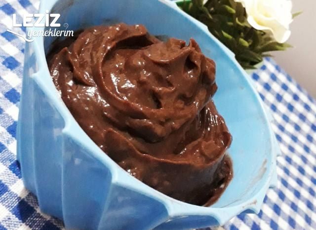 Bitter Çikolatalı Pasta Kreması (Yumurtasız)