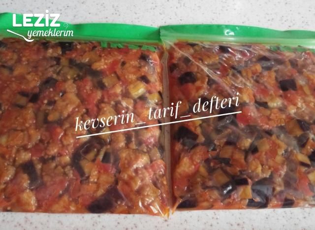 Dondurucu İçin Soslu Patlıcan Kızartması