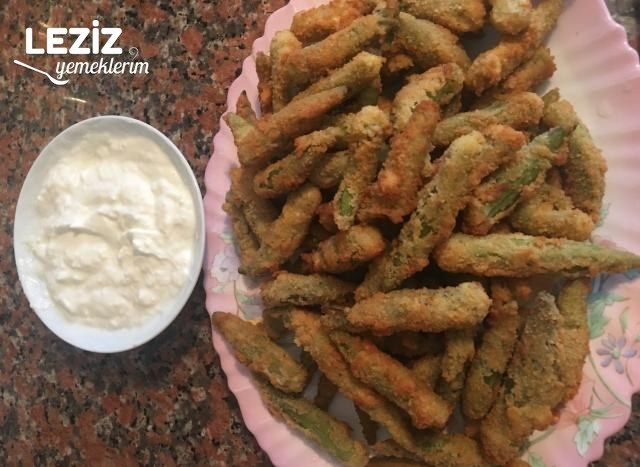 Kızartma Bamya Yemeği Tarifi