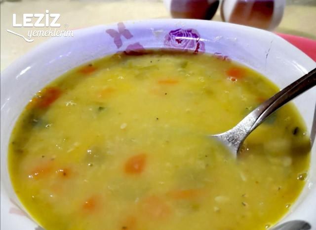Sebzeli Mercimek Çorbası Yapılışı