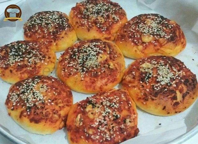 Puf Puf Biberli Ekmek