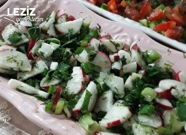 Çok Kolay Turp Salatası