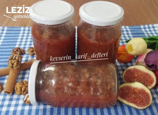 Nefis Cevizli Taze İncir Marmelatı