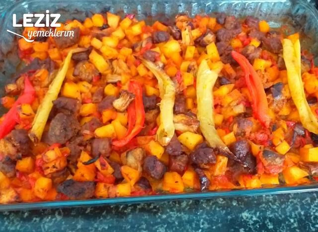 Fırında Sebze Kebabı