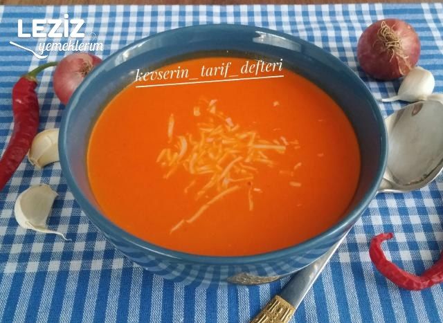 Köz Biberli Nefis Çorba Tarifi