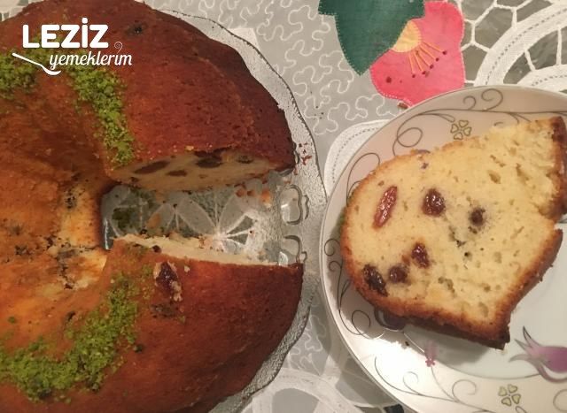 Limon Aromalı Üzümlü Kek Nasıl Yapılır?
