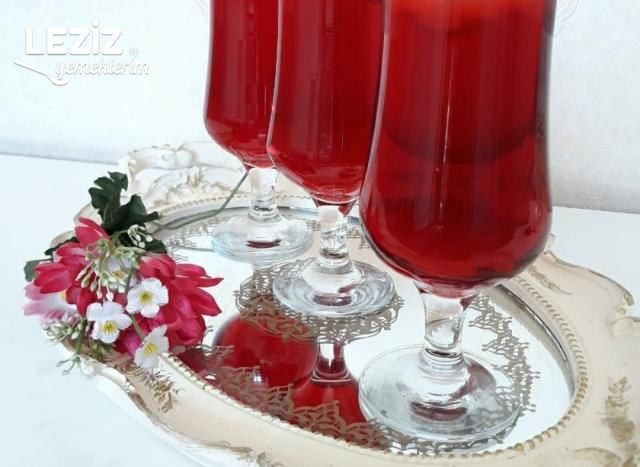 Hibiskus Şerbeti Yapımı