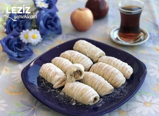 Şekli Şahane Elmalı Kurabiye Tarifi