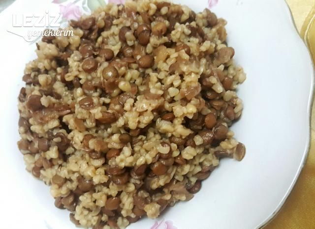 5 Dakikada Çok Pratik Mercimekli Bulgur Pilavı
