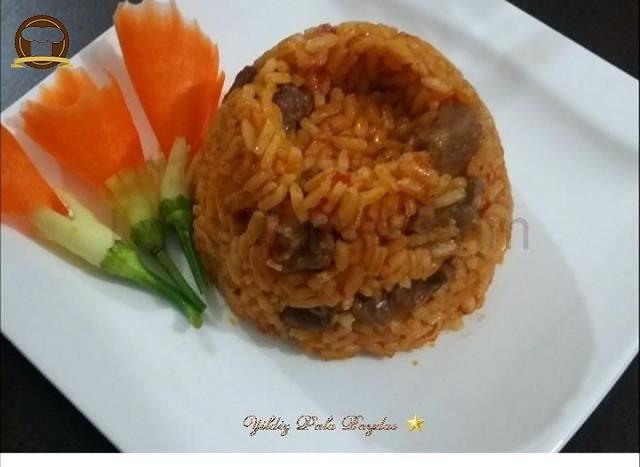 Salçalı Etli Pirinç Pilavı
