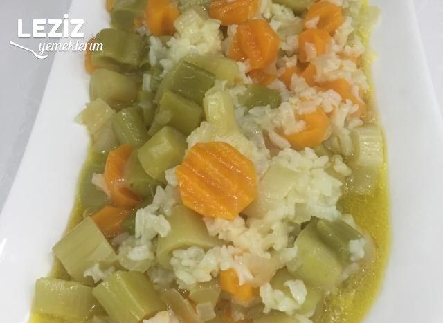 Mandalina Soslu Pırasa