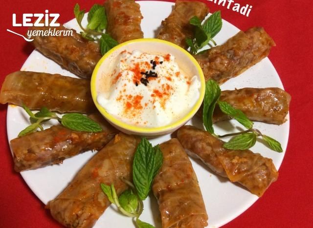 Hatay Usulü Zeytinyağlı Lahana Sarması Tarifi