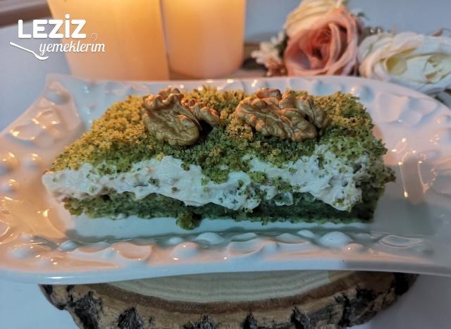 Ispanaklı Karamelli Pasta