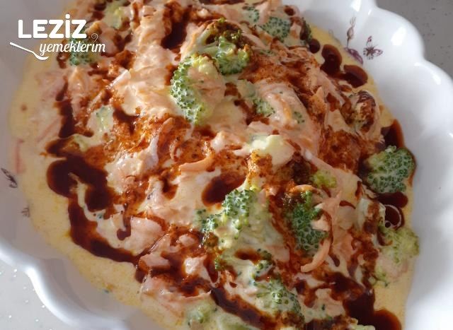 Yoğurtlu Brokoli Salatası Yapımı