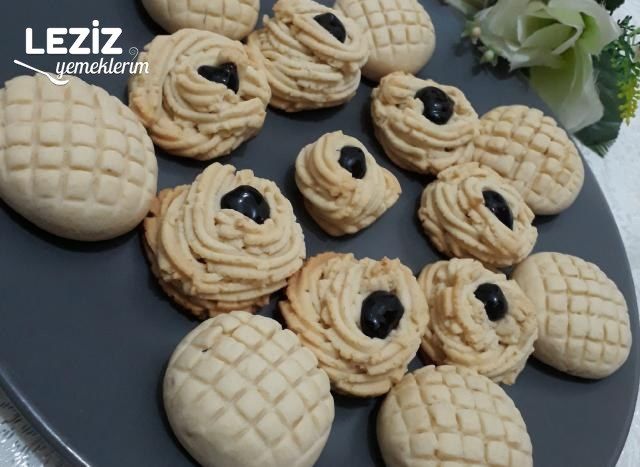 Yer Fıstıklı Leziz Kurabiye