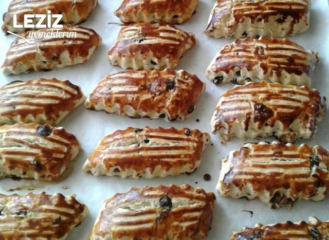 Kuş Üzümlü Kurabiye Yapımı