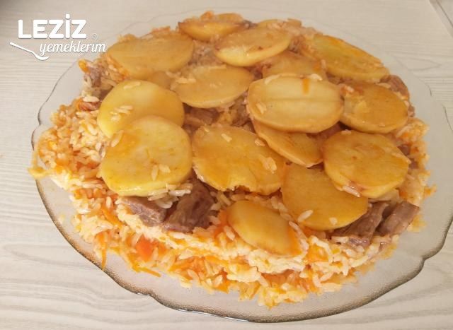 Patatesli Çevirme Pilavı Tarifi