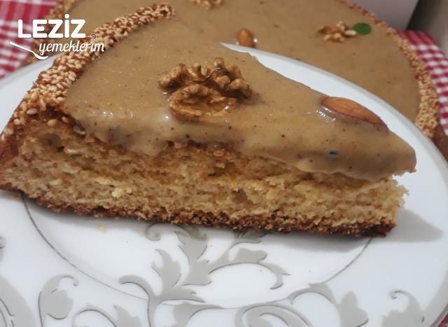 Tahin Soslu Tart Kek