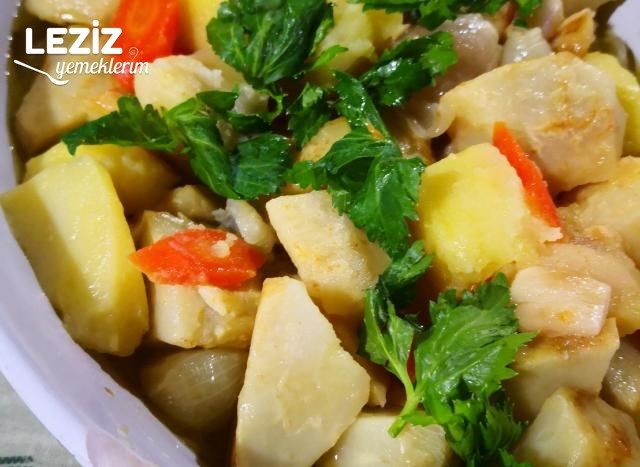 Portakallı Ayvalı Kereviz Yemeği Tarifi