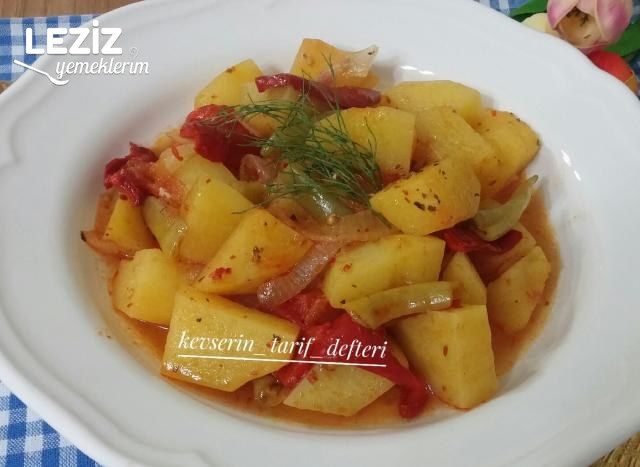 Tencerede Etsiz Patates Yemeği Tarifi