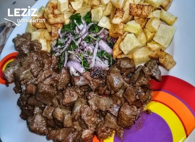 Patatesli Dana Ciğer Kavurma