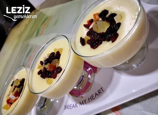 Çok Pratik Ev Yapımı Puding Tarifi