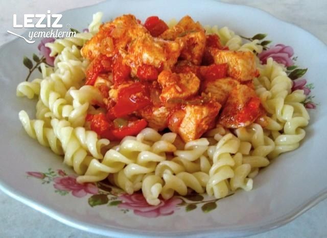 Makarnalı Tavuk Sote