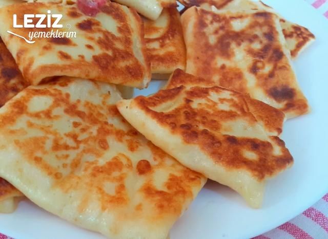 Kahvaltılarınızın Yıldızı Olacak Krep Börek (Videolu)